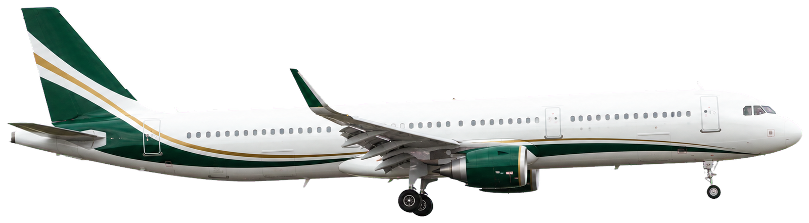 Realistic New Al-Haram passenger aircraft